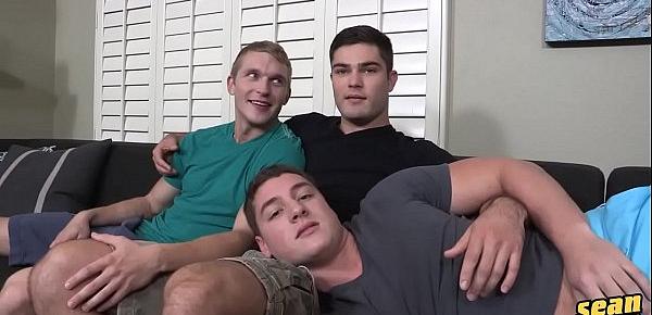  Sean Cody - (Bareback Threesome, Pete Tanner, Forrest) - Gay Movie